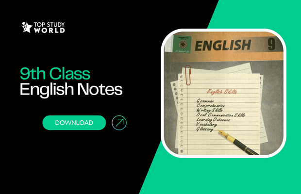 9th Class English Notes Translation, Short & Long Qs
